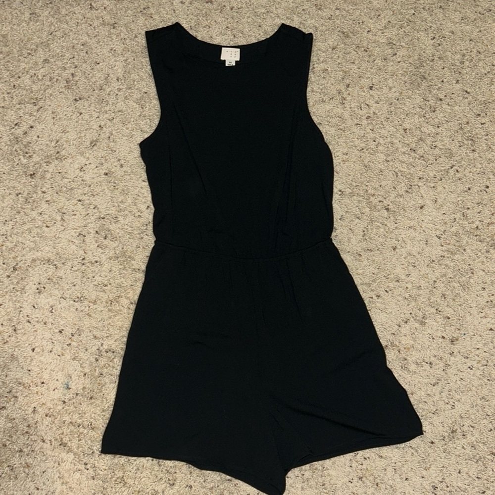A new day black romper